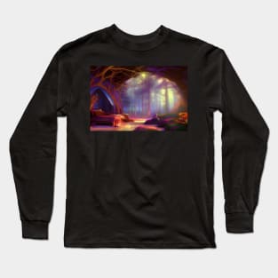 When you are here with me the walls of this room turn into trees Long Sleeve T-Shirt